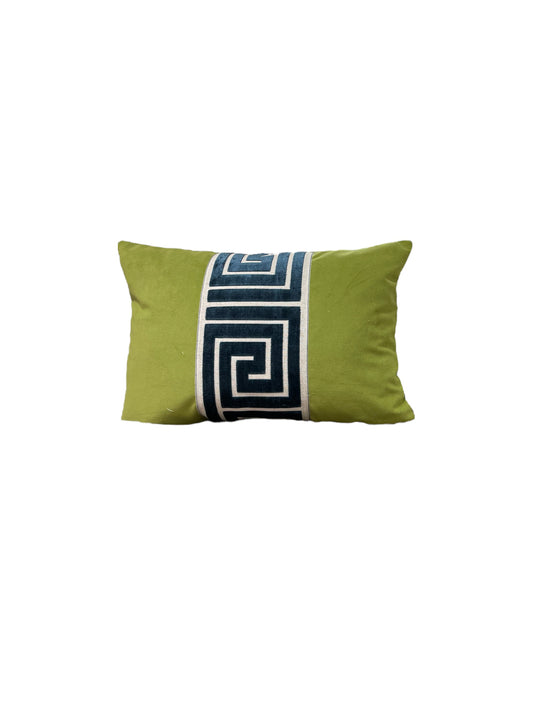 Lime & Teal Lumbar 18x24