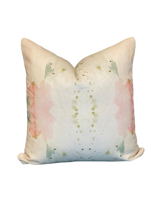 TGC Original Pink&Green Abstract Pillow